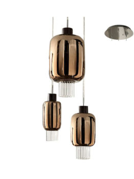 Lampada a sospensione Cangini & Tucci Dolium 1369MX.3L